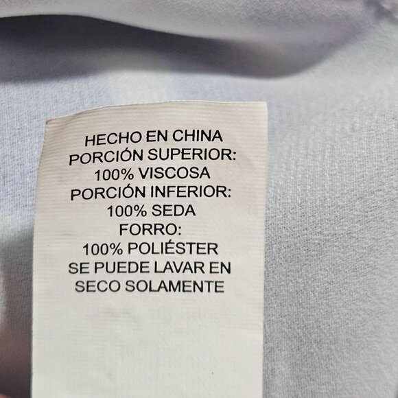 Kate Spade Blue White Sleeveless Layered Blouse Med Artsy Polka Dot Summer Top - Picture 11 of 15